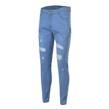Load image into Gallery viewer, Oeak Men Solid Color Jeans