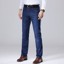 Load image into Gallery viewer, business work casual stretch slim jeans