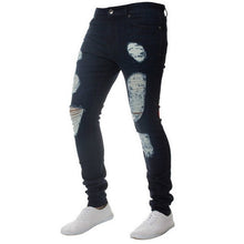 Load image into Gallery viewer, Oeak Men Solid Color Jeans