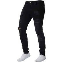 Load image into Gallery viewer, Oeak Men Solid Color Jeans