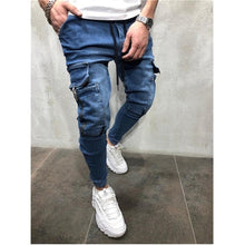 Load image into Gallery viewer, Rasgado Moda Streetwear Mens Skinny Jeans
