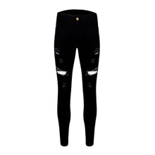 Load image into Gallery viewer, Oeak Men Solid Color Jeans

