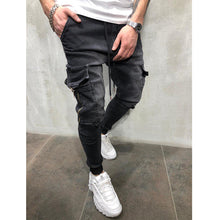 Load image into Gallery viewer, Rasgado Moda Streetwear Mens Skinny Jeans
