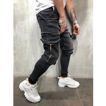 Load image into Gallery viewer, Rasgado Moda Streetwear Mens Skinny Jeans
