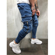 Load image into Gallery viewer, Rasgado Moda Streetwear Mens Skinny Jeans

