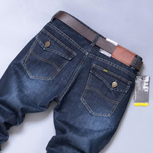 Load image into Gallery viewer, Men Casual Autumn Denim Cotton Jeans
