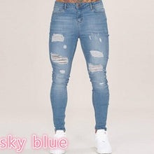 Load image into Gallery viewer, Vintage Skinny Destroyed Ripped Jeans
